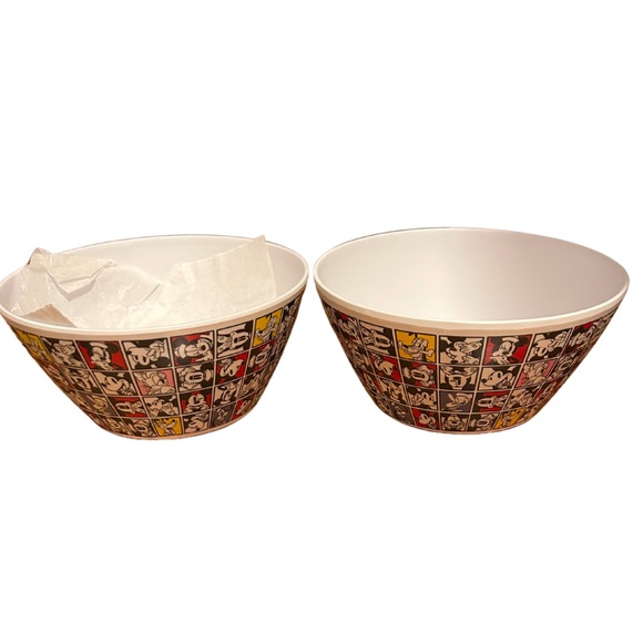 Disney Mickey Mouse & Friends Melamine Bowls | NWT | Set of 2 - Picture 2 of 3